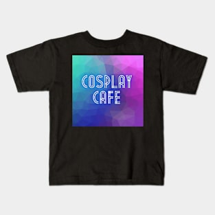 Cosplay Cafe Podcast logo (gradient) Kids T-Shirt